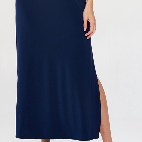 Worn one time!  Empire Waist Maxi Dress With Cowl Back.  Last Tango - Picture 8 of 8